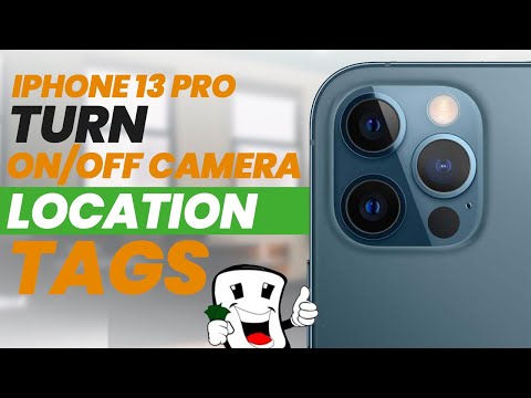 [iPHONE 13 PRO] - How to Turn On/Off Camera Location Tags  | TUTORIAL and TIPS