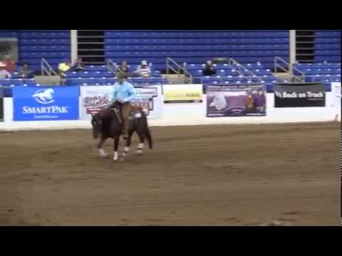 Gunners Tinseltown and Sam Schaffhauser, 2014 Cactus Reining Classic Level 3 Open Derby Champions
