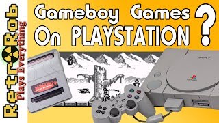 Play Gameboy Games on Playstation With Super GB Booster