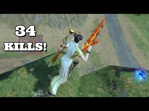 NEW 34 Kills Intense Solo v Squad Full BR Gameplay Call of Duty Mobile!