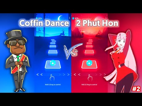Coffin Dance Vs 2 Phut Hon | Tiles Hop "Custom Level" | BeastSentry - YouTube