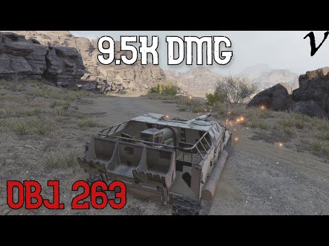 Object 263: 9.5K Damage: WoT Console - World of Tanks Console