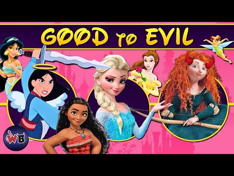 Every DISNEY PRINCESS Ranked: Good to Evil 👑