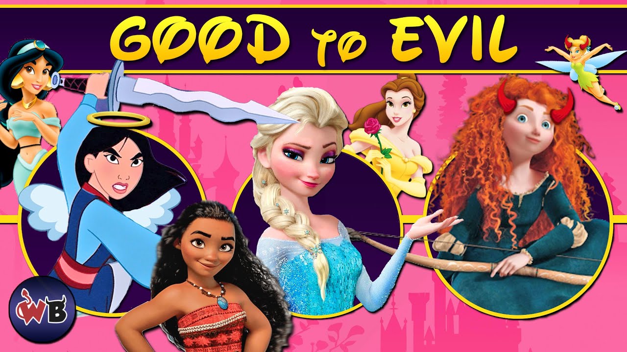 Every DISNEY PRINCESS Ranked: Good to Evil 👑