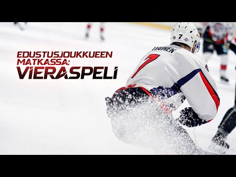 Edustusjoukkueen matkassa: Vieraspeli