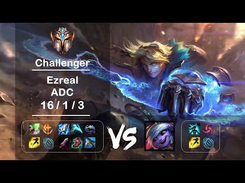 KR Challenger Replays ADC Ezreal vs Tristana Ep.2333