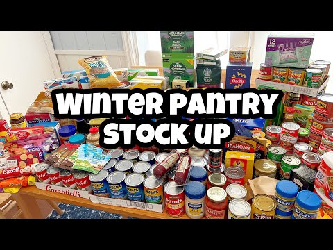Save Money this Year with a Winter Pantry Stock Up!!