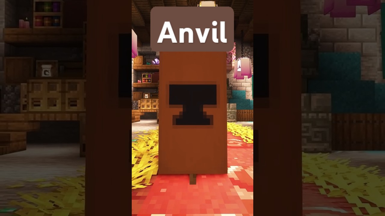 Cool Minecraft Banner  2 - Anvil #minecraft #minecraftbannerdesigns #bannerdesign