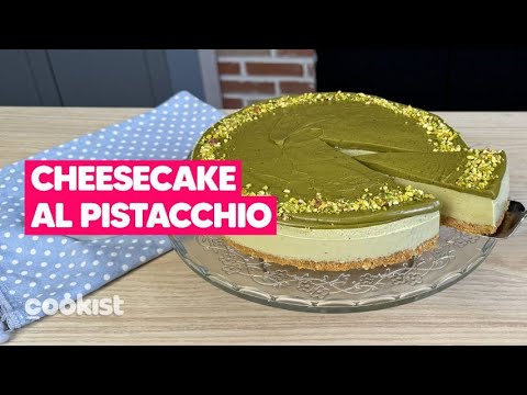 CHEESECAKE AL PISTACCHIO senza cottura: FRESCA E VELOCE 😍