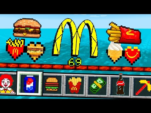 ¡Minecraft PERO hay CORAZONES de McDonalds! 🤤🍟🍔 SILVIOGAMER MINECRAFT PERO