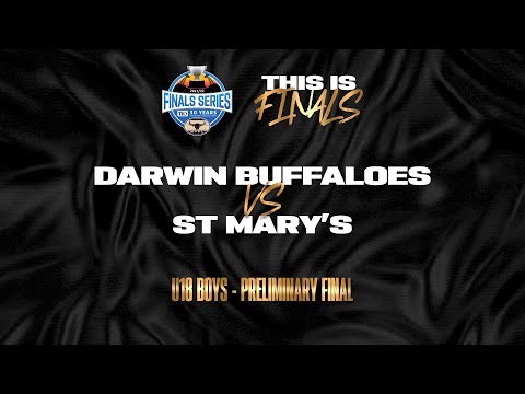 Darwin Buffaloes v St Mary's | Preliminary Final, 2021/22 TIO NTFL Under 18 Boys