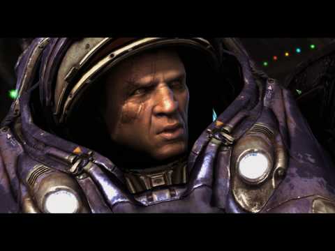 StarCraft 2: Tychus Findlay Backstory and Talk in 1080p