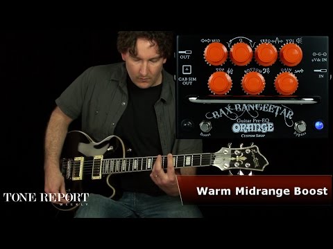Orange Bax Bangeetar Guitar Pre-EQ Pedal image 3