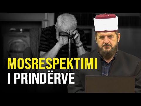 Mosrespektimi i prindërve! - Dr. Shefqet Krasniqi