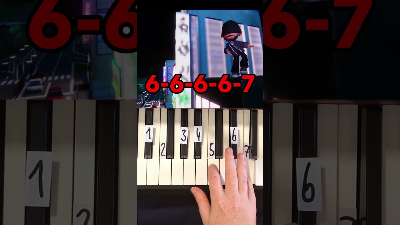 Keep Up Odetari Piano Tutorial #shorts