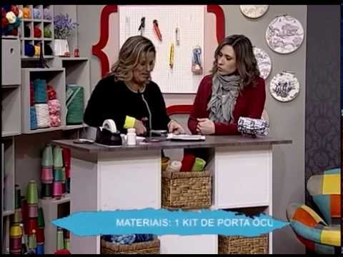 Porta óculos em cartonagem - Parte 1