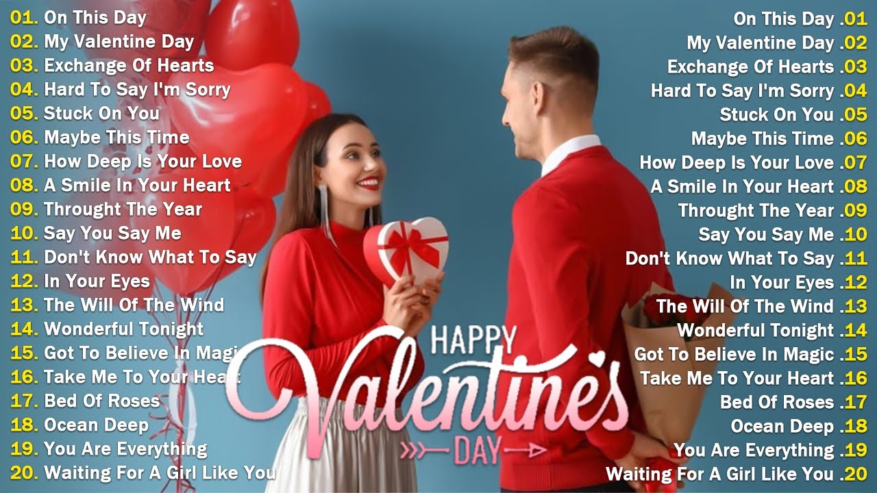 Happy Valentine's Day Love Songs 2025 💖 Jim Brickman, David Pomeranz, Celine Dion, Martina Mcbride
