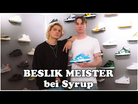 Beslik Meister shoppt Sneaker bei Syrup