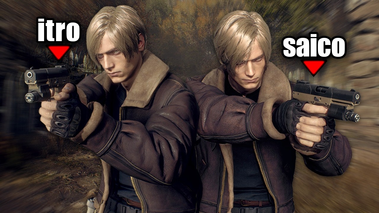 2 IDIOTAS sofrendo muito no RESIDENT EVIL 4