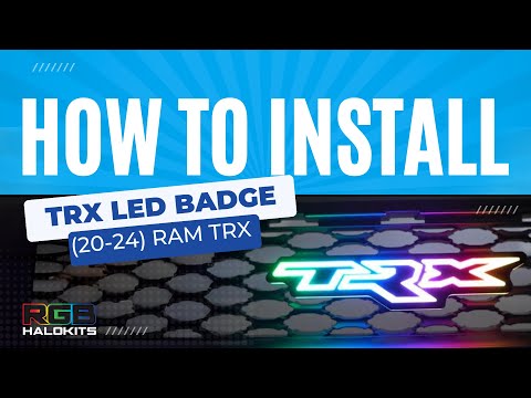 TRX LED Badge RGB Multicolor