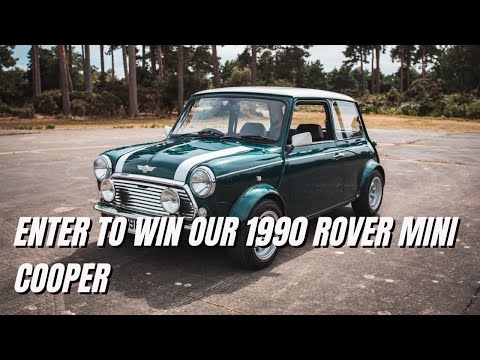 Enter to WIN our 1990 Rover Mini Cooper