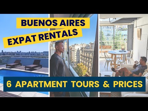 Buenos Aires Expat Rentals: Video Tour of 6 Apartments in Palermo and Recoleta