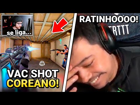 VAC SHOT INSANO DO COREANO (INIMIGO FICOU SEM ENTENDER)! FRTTT JOGA COM XAROLA  - VALORANT CLIPS