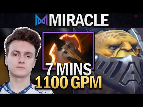 NIGMA.MIRACLE ALCHEMIST WITH 1100 GPM - DOTA 2 7.28 GAMEPLAY