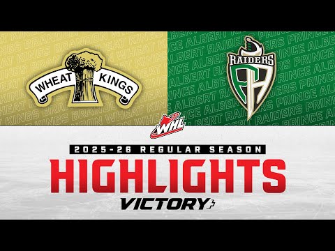 Brandon Wheat Kings at Prince Albert Wheat Kings 11/21 | WHL Highlights 2025-26