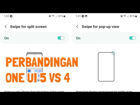 ONE UI 5 VS 4.1 COMPARISON