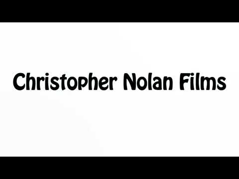 Learn How To Pronounce Christopher Nolan Films