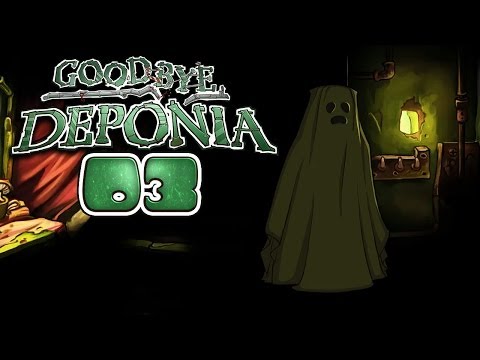 GOODBYE DEPONIA [HD+] #003 - Glatzenopa & Hui Buh ★ Let's Play Goodbye Deponia