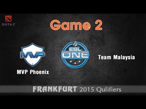 MVP Phoenix vs Team Malaysia game 2 - Dota 2 ESL One 2015