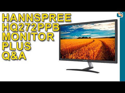 Monitorius Hannspree HT 248 PPB 60,5 cm (23.8") 1920 x 1080 pikseliai Juoda „Multi-touch“ Stalo paviršius video