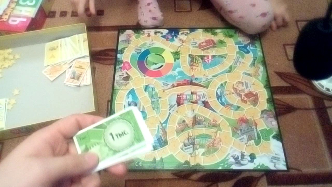 Моя первая Игра в жизнь настольная игра Hasbro