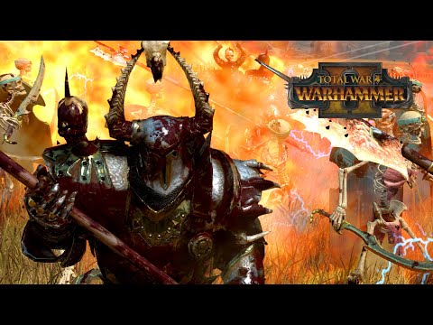 A CHOSEN FEW - Warriors of Chaos vs Tomb Kings // Total War: Warhammer II Online Battle