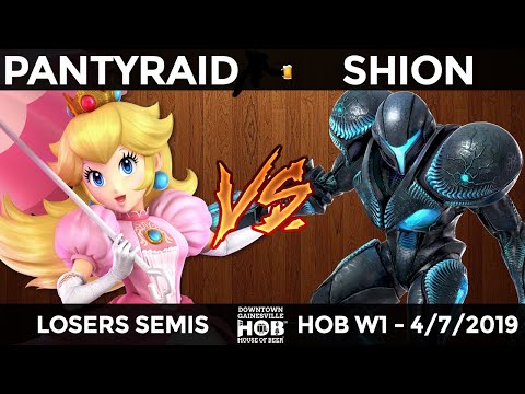 HOB W1 - Shion (Dark Samus) vs Pantyraid (Peach) - Losers Semis