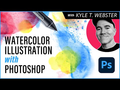 Pro-Tips: Watercolor Illustration in Photoshop with Kyle T. Webster