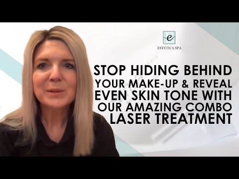 Stop hiding behind your make-up and reveal even skin tone with our amazing combo laser treatment!