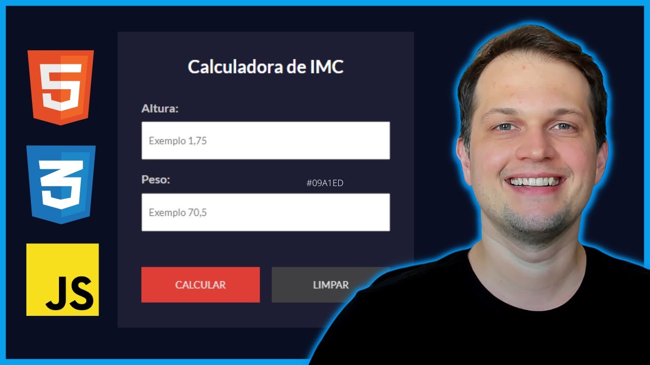 Projeto Calculadora de IMC com JavaScript - Projeto HTML CSS e JavaScript