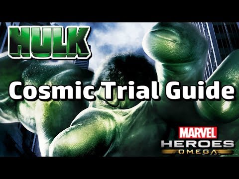 Marvel Heroes Omega Xbox/PS4: Hulk Cosmic Trial Build Guide!! Easy!