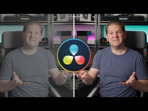 Color grading LOG footage in DaVinci Resolve for beginners (CST nodes workflow)