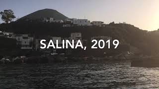 Salina, Sicily preparing for my exhibition at Pallazo Marchetti.