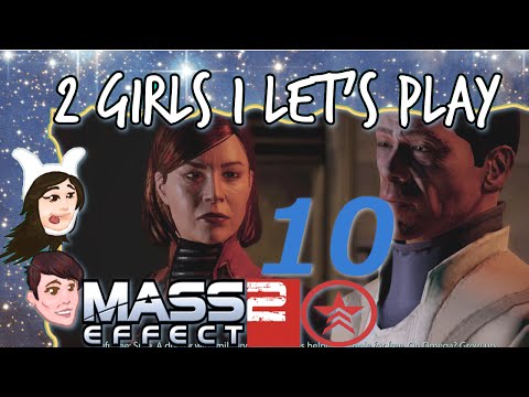 2 Girls 1 Let's Play - Mass Effect 2 RENEGADE Part 10: Get the Scientist