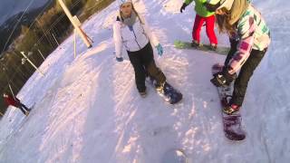 preview picture of video 'Ski areál Kareš | Kouty nad Desnou | 2015'