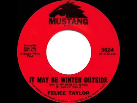 1967 HITS ARCHIVE: It May Be Winter Outside - Felice Taylor (mono)