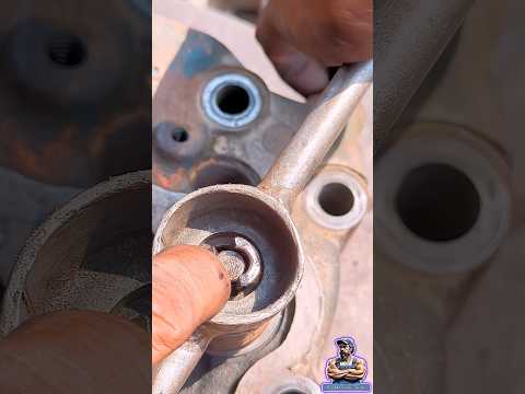 Fastest & Easy Way to Fit Head Valve Locks #mechanic #automobile #engine #how #shorts #skills #yt