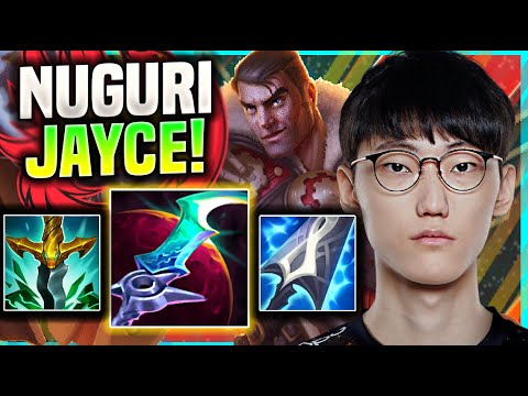 NUGURI DESTROYING WITH JAYCE! - FPX Nuguri Plays Jayce Top vs Ornn! | Season 11