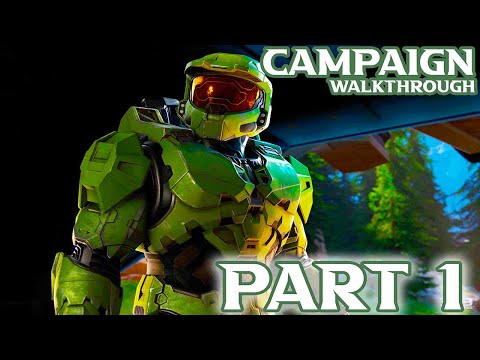 HALO INFINITE Gameplay Walkthrough Part 1 Campaign (PC] - No Commentary (FULL GAME)