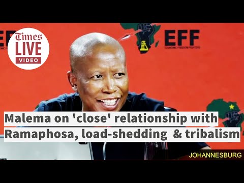 Malema on 'close' relationship with Ramaphosa, load shedding can end in 6months & 'tribalism' in KZN